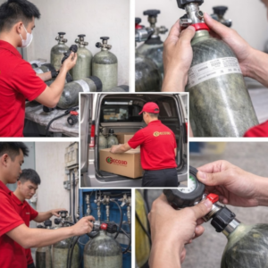 Dịch vụ bơm khí SCBA