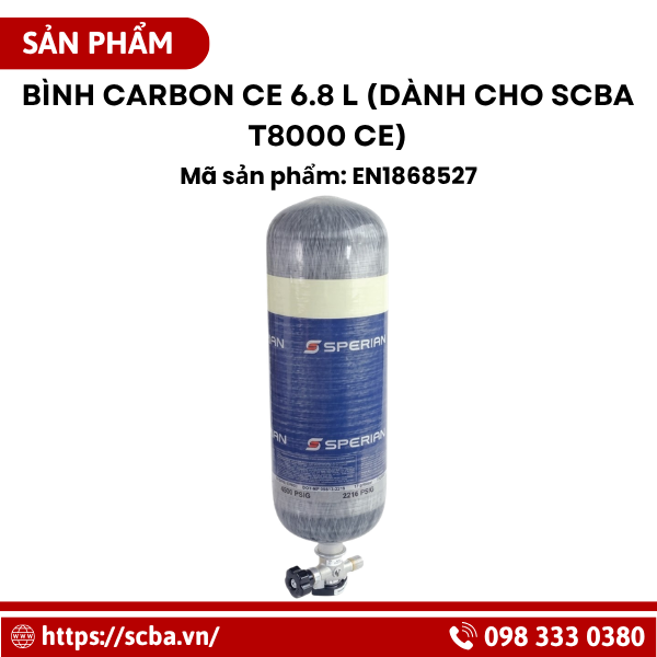 Bình carbon CE 6.8 L