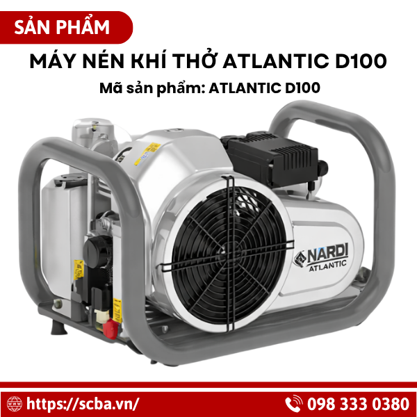 Máy nén khí thở ATLANTIC D100