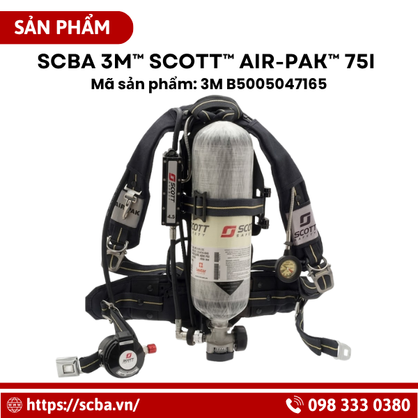 SCBA 3M™ Scott™ Air-Pak™ 75i