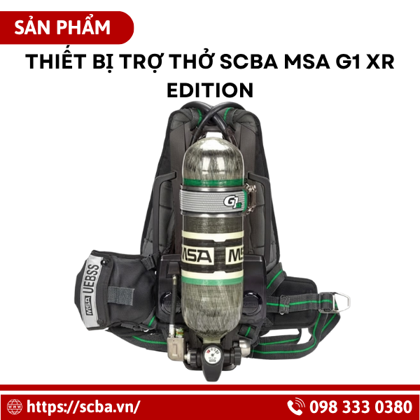 Thiết bị trợ thở SCBA XR Edition MSA G1