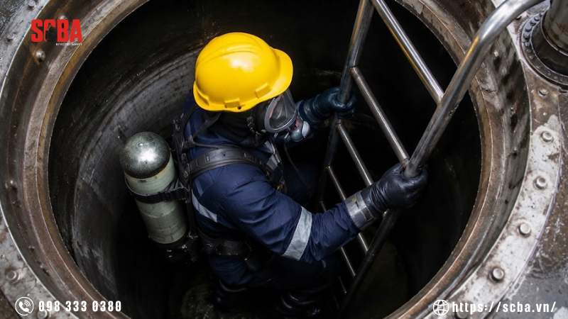 Lựa chọn SCBA confined space phù hợp cho doanh nghiệp