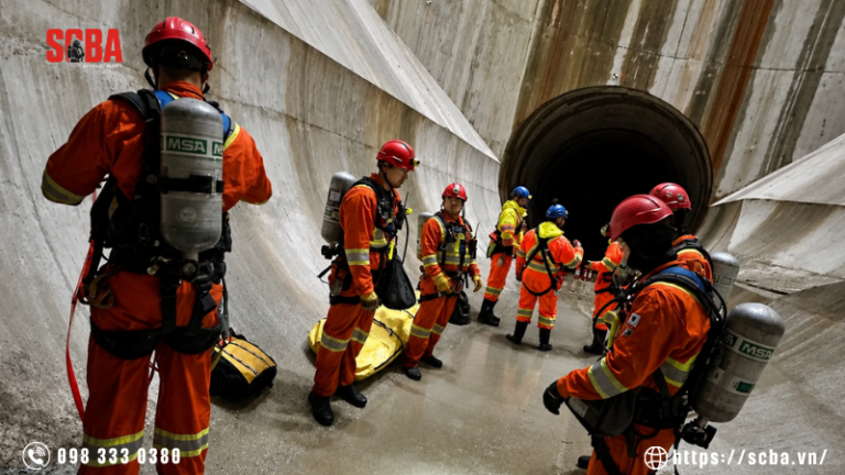 SCBA hầm kín cần bảo dưỡng thế nào sau ca làm việc ẩm ướt?