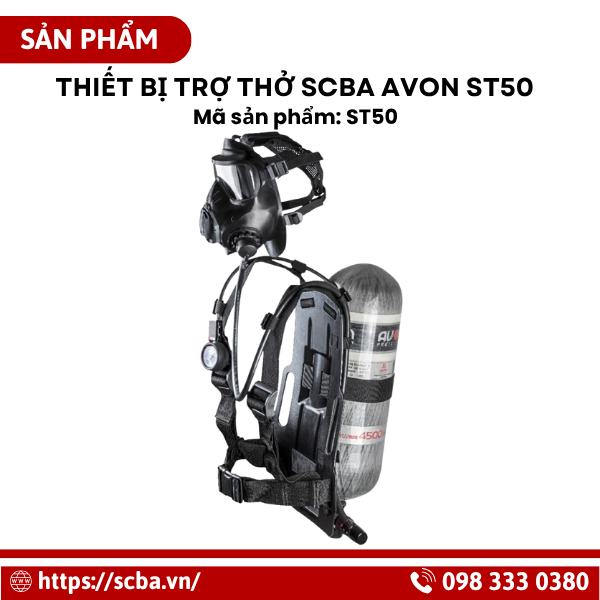 Thiết bị trợ thở SCBA AVON ST50