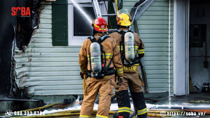 SCBA MSA có gì phù hợp với đội chữa cháy?