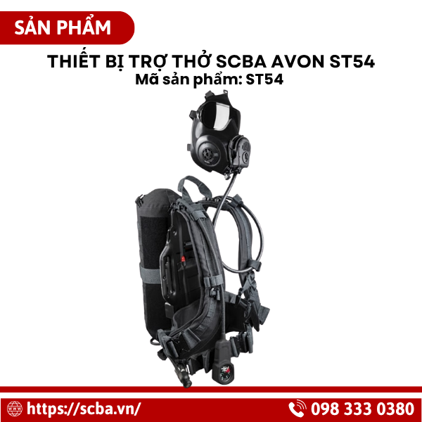 Thiết bị trợ thở SCBA AVON ST54