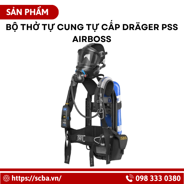 Bộ thở tự cung tự cấp Dräger PSS AirBoss