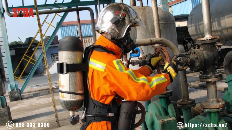 Vai trò của SCBA ngành dầu khí trong bảo vệ người lao động