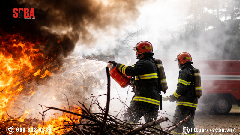 Những tình huống PCCC cần sử dụng SCBA