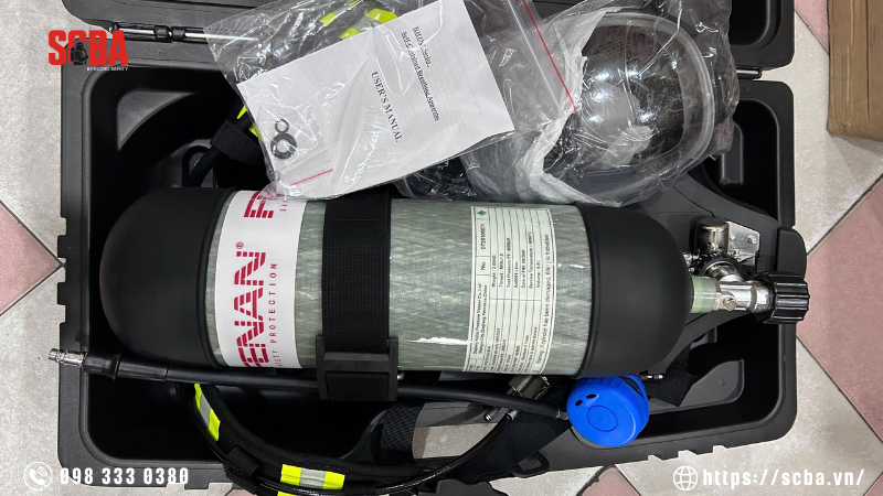 Cấu tạo và nguyên lý hoạt động của thiết bị SCBA