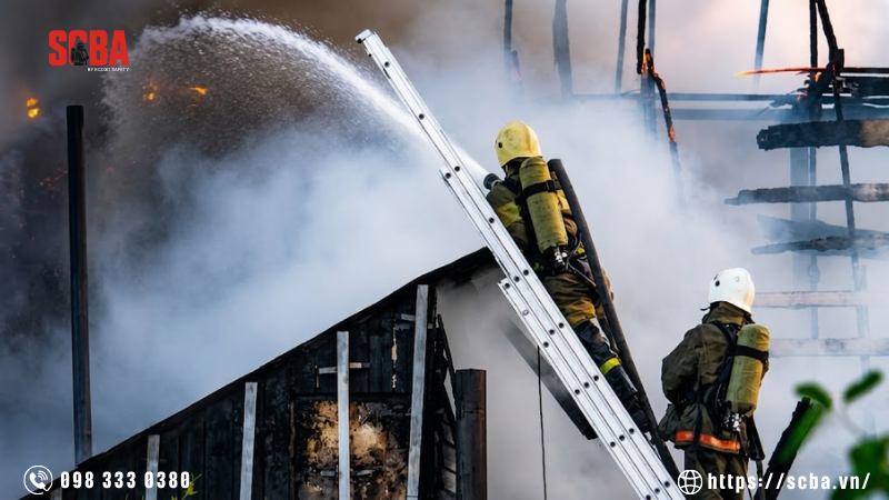 Lợi ích khi trang bị thiết bị thở SCBA