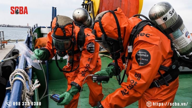 Giải pháp nâng cao hiệu quả sử dụng SCBA ngành dầu khí tại doanh nghiệp