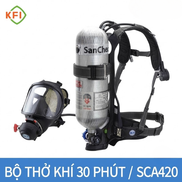 Thiết bị trợ thở SCBA Model SCA420