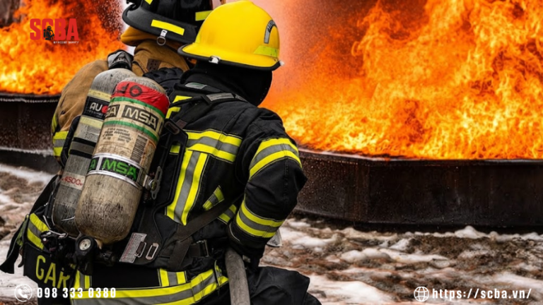 Vì sao đội chữa cháy cần SCBA MSA khi tiếp cận đám cháy?