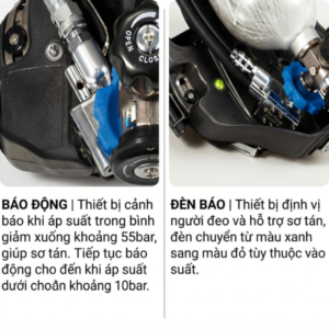 Thiết bị trợ thở SCBA Model SCA420