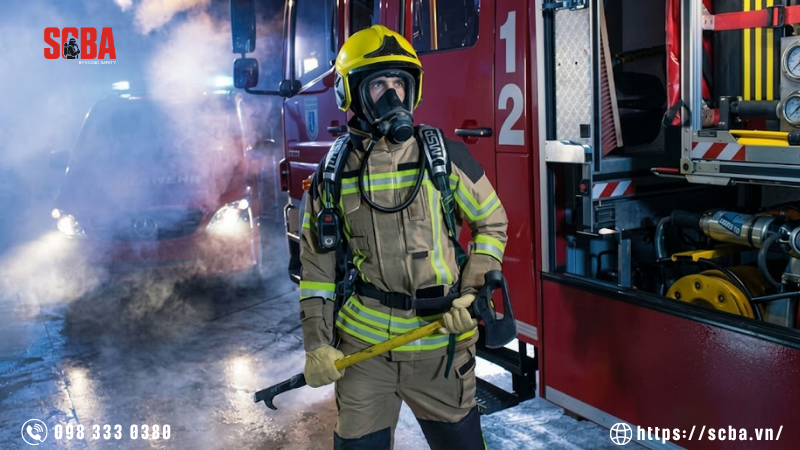 Vì sao nên sử dụng thiết bị trợ thở SCBA trong môi trường nguy hiểm?