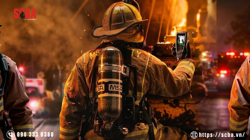 Thiết bị trợ thở MSA G1 SCBA NO PASS
