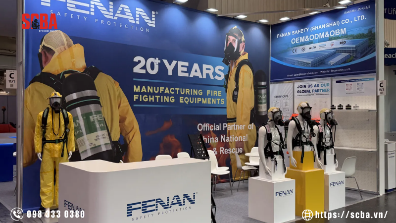 Thiết bị trợ thở SCBA FENAN 6.8L